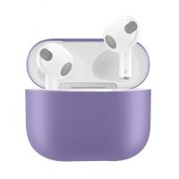 Silikónové puzdro pre Airpods 3 - Fialová