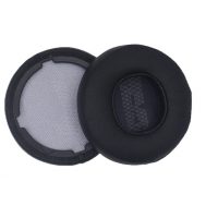 Náhradné náušníky pre slúchadlá JBL Live 400BT, 460NC - Čierne, kožené