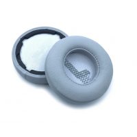 Náhradné náušníky pre slúchadlá JBL Live 400BT, 460NC - Šedé, kožené