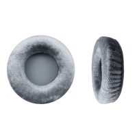 Náhradné náušníky pre slúchadlá Skullcandy Grind - Sivé, zamat
