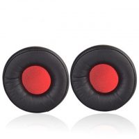 Náhradné náušníky pre slúchadlá Jabra MOVE Wireless - Čierne s červeným vnútrom