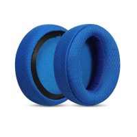 Náhradné náušníky pre slúchadlá Sony MDR-XB950BT, XB950N1, XB950B1, XB950AP - Modré, textilné