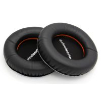 Náhradné náušníky pre slúchadlá SteelSeries Siberia 100 a 150 - Čierne, kožené