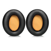Náhradné náušníky pre slúchadlá Sennheiser Momentum 1.0, 2.0, M2, HD1 - Hnedé, kožené