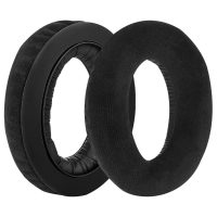 Náhradné náušníky pre slúchadlá Sennheiser HD525, 535, 545, 565, 580, 600, 650, 660S - Čierne, zamatové