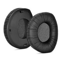 Náhradné náušníky pre slúchadlá Sennheiser HDR160, 170, 180 a RS160, 170, 180 - Čierne, kožené