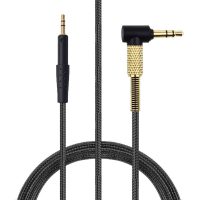 Náhradný Audio kábel pre slúchadlá Sennheiser - Čierno zlatý