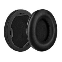 Náhradné náušníky pre slúchadlá Beats Dr. Dre Studio 1.0 - Čierne, kožené