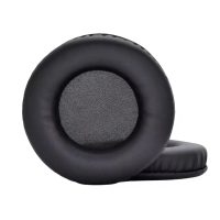 Náhradné náušníky pre slúchadlá Audio Technica ATH-A500X, A550Z, A900X, A990Z - Čierne, kožené
