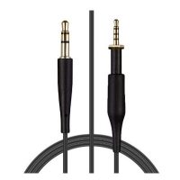 Audio kábel pre slúchadlá AKG K450, K451, K452, K480, K490, K495, Q460 - Čierny