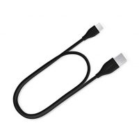 Nabíjací kábel USB-A a USB-C pre slúchadlá Bose QuietComfort 45, Bose 700 a NC700 - Čierny, 50 cm