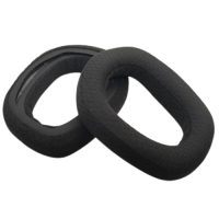 Náhradné náušníky pre slúchadlá Logitech G435 - Čierne, látkové