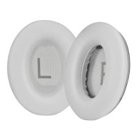 Náhradné náušníky pre slúchadlá Bose QuietComfort 45 - Biele, kožené