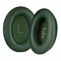 Náhradné náušníky pre slúchadlá Bose QuietComfort 45 - Zelené, kožené