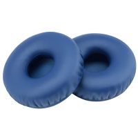 Náhradné náušníky pre slúchadlá Sony MDR-XB650BT, XB550AP a XB450 - Modré, kožené