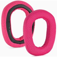 Náhradné náušníky pre slúchadlá Logitech G435 - Ružové, látkové