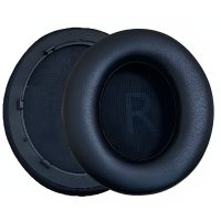 Náhradné náušníky pre slúchadlá Anker Soundcore Life Q45 - Čierné, kožené