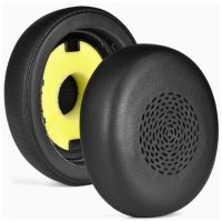 Náhradné náušníky pre slúchadlá Jabra Evolve 2 75 - Čierné, kožené