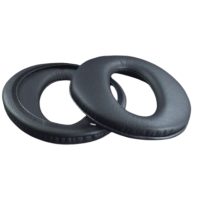 Náhradné náušníky pre slúchadlá Sony MDR-CD270 - Čierne, kožené