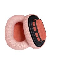 Náhradné náušníky pre slúchadlá Apple AirPods Max - Ružové, kožené