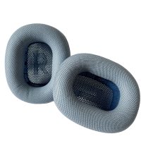 Náhradné náušníky pre slúchadlá Apple AirPods Max - Modré, kožené