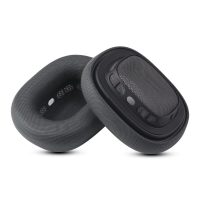 Náhradné náušníky pre slúchadlá Apple AirPods Max - čierne, kožené