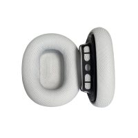 Náhradné náušníky pre slúchadlá Apple AirPods Max - biele, kožené