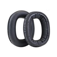 Náhradné náušníky pre slúchadlá Marshall Monitor II ANC - Čierne, kožené