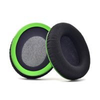 Náhradné náušníky pre slúchadlá Kingston HyperX Stinger Core - Čierno zelené, látkové