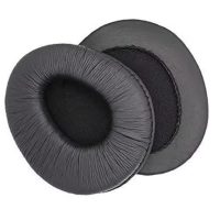 Náhradné náušníky pre slúchadlá Sony MDR-CD350 - čierne, kožené