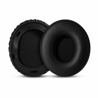 Náhradné náušníky pre slúchadlá Sony MDR-10RC - čierne, kožené