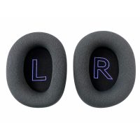 Náhradné náušníky pre slúchadlá Logitech G522 - čierne, kožené