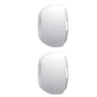 Náhradné špunty na slúchadlá Airpods Pro / Pro 2 OEM, veľkosť M - Biele, silikónové