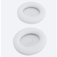 Náhradné náušníky pre slúchadlá Anker Soundcore Space One Pro - biele, kožené