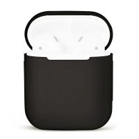 Silikónové púzdro pre Airpods - Čierna