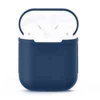 Silikónové púzdro pre Airpods - Modrá