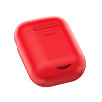 BASEUS púzdro pre Airpods s bezdrôtovým nabíjaním - Červená