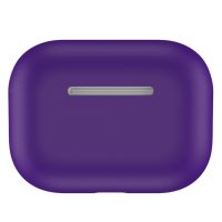Silikónový obal pre Airpods Pro - Tmavo fialová