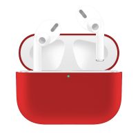 Silikónový obal pre Airpods Pro - Červená