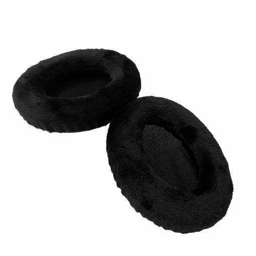 Foto - Náhradné náušníky pre slúchadlá Kingston HyperX Cloud Core - Čierne, semišové