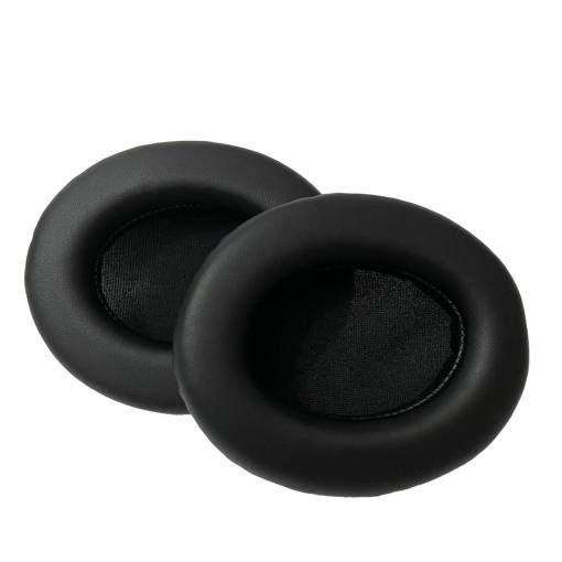 Foto - Náhradné náušníky pre slúchadlá HyperX Cloud Core - Čierne, kožené