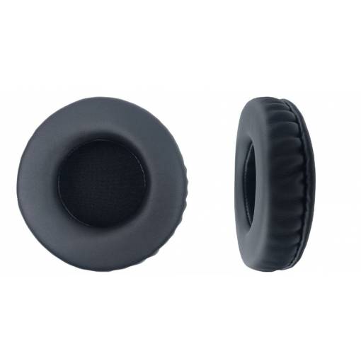Foto - Náhradné náušníky pre slúchadlá Skullcandy Grind - Čierne, kožené