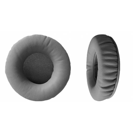 Foto - Náhradné náušníky pre slúchadlá Skullcandy Grind - Tmavě sivé, kožené
