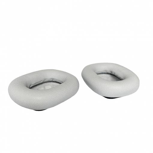 Foto - Náhradné náušníky pre slúchadlá Apple AirPods Max - Svetlo sivé, tkanina