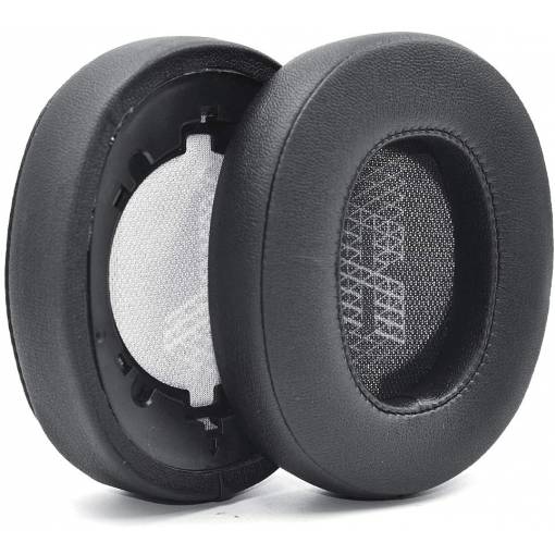 Foto - Náhradné náušníky pre slúchadlá JBL Live 500BT - Čierne, kožené