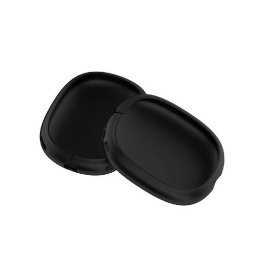 Foto - Kryty na slúchadlá Apple AirPods Max - Čierné, silikónové