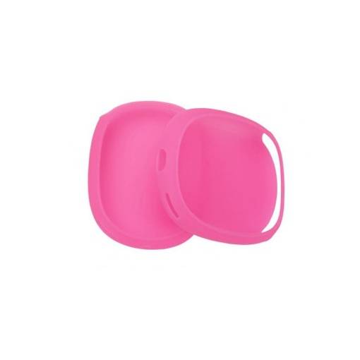 Foto - Kryty na slúchadlá Apple AirPods Max - Svietivé ružové, silikónové