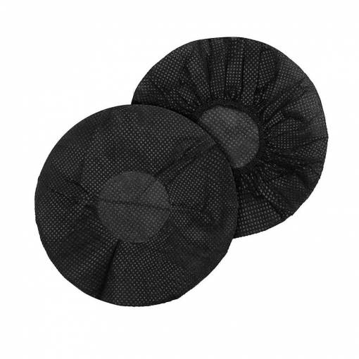 Foto - Ochranné prachové čiapočky na náušníky - Čierne, 1 pár