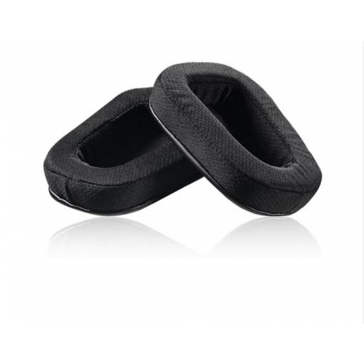Foto - Náhradné náušníky pre slúchadlá Logitech G633 a G933 - Čierne, látkové
