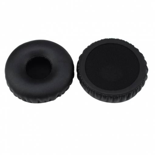 Foto - Náhradné náušníky pre slúchadlá AKG K67, K618, K619 - Čierné, kožené